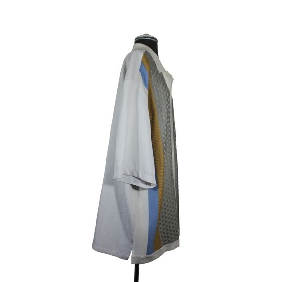 Michael 88 Irwin men's retro button front silk blend bowling style shirt XL - Picture 4 of 12